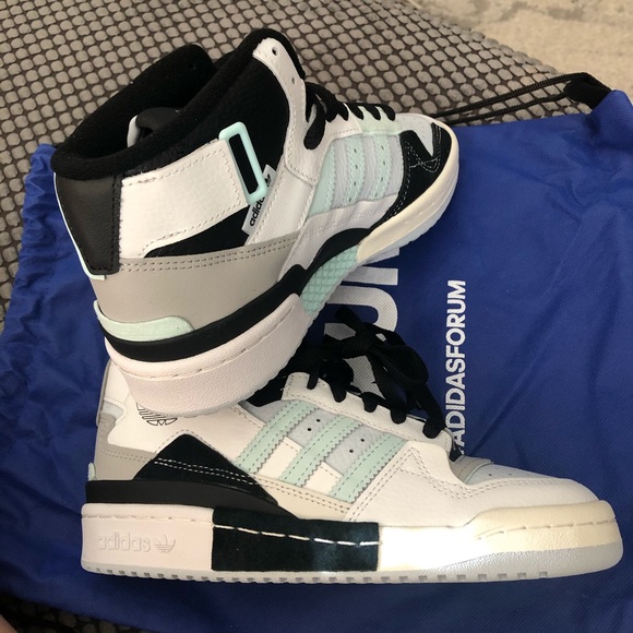 NWT Adidas Forum Exhibit Mid Size 4 Male - Picture 3 of 5